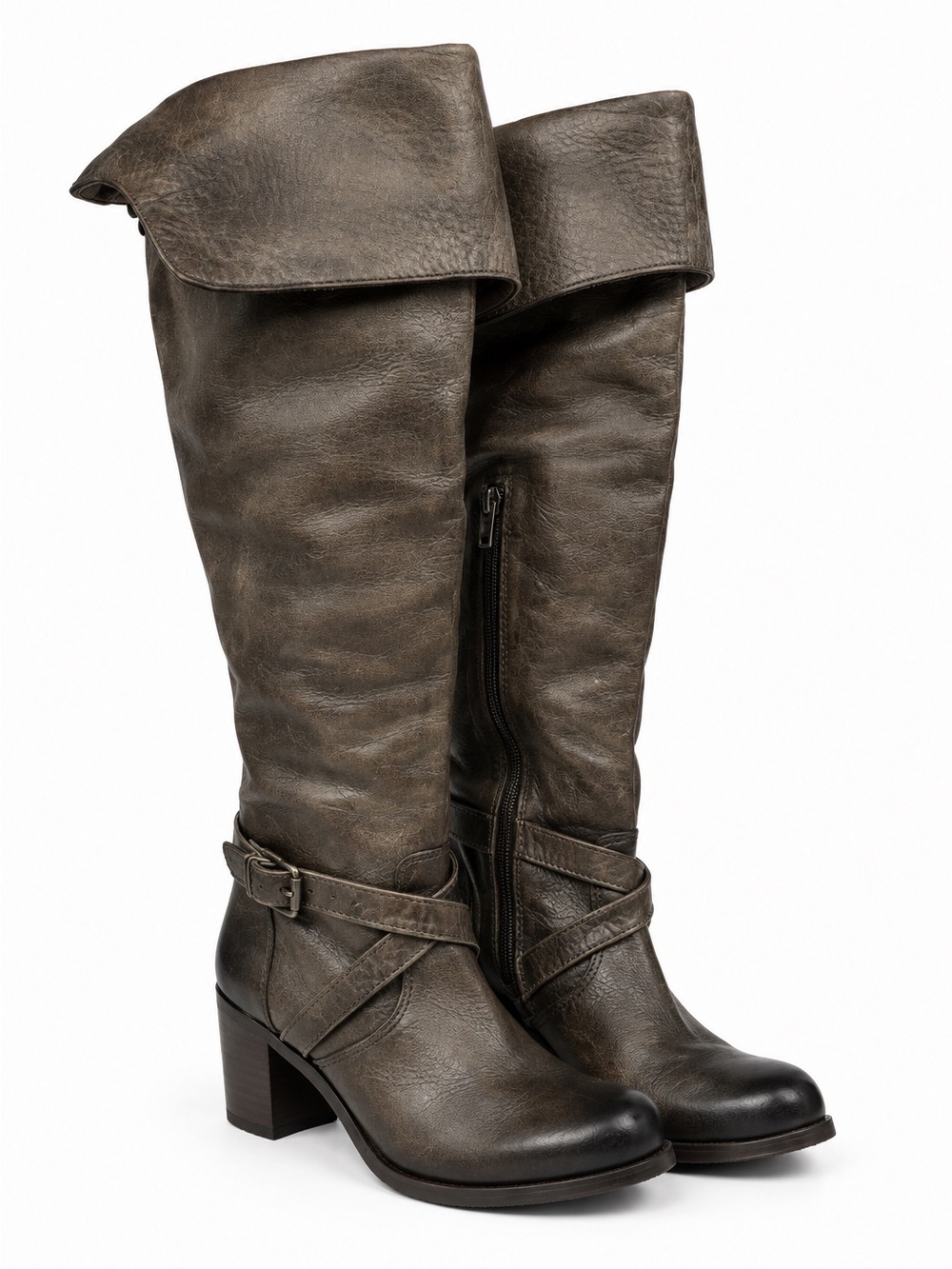 Frye Kelly Over the Knee Moto Boots